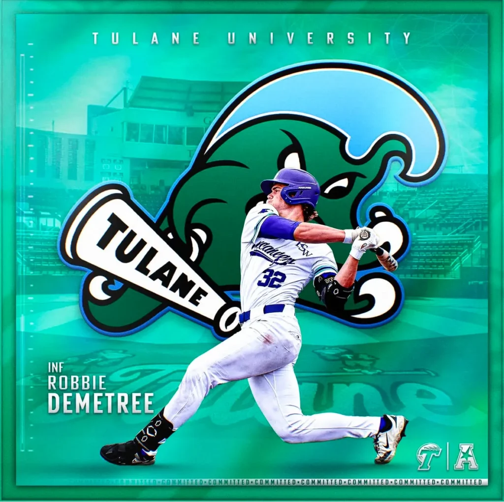 Robbie Demetree, INF - Tulane University